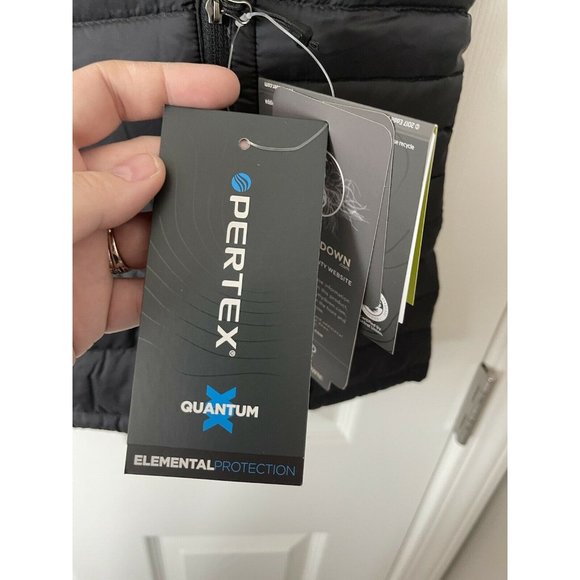 NWT Eddie Bauer Storm Down Zip Up Black Puffer Vest - 2XL $179 - Picture 5 of 7